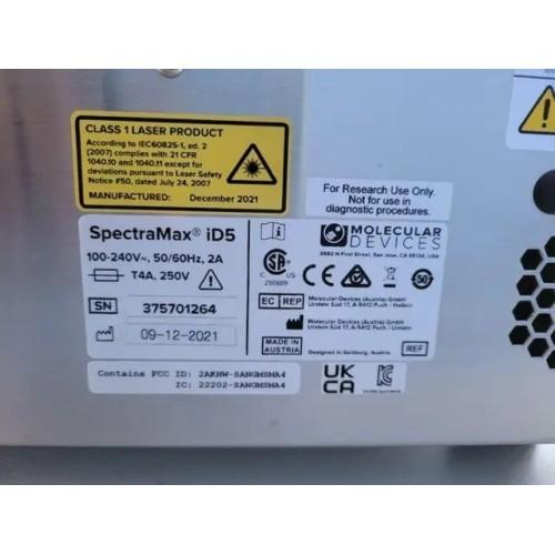 Molecular Devices Spectramax iD5 Multi Mode Microplate Reader with SoftMax Pro