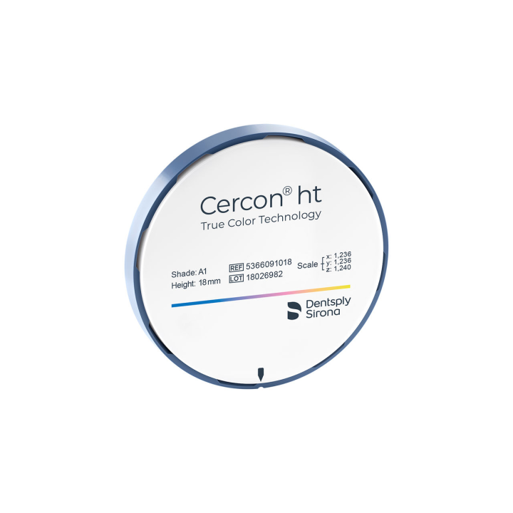 Sirona Dentsply Cercon ht disk CAD/CAM Blank