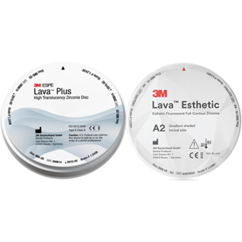 3M Lava Plus Zirconia Disc 98s x 18 mm