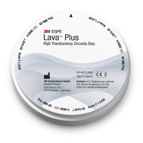 3M Lava Plus Zirconia Disc 98s x 18 mm